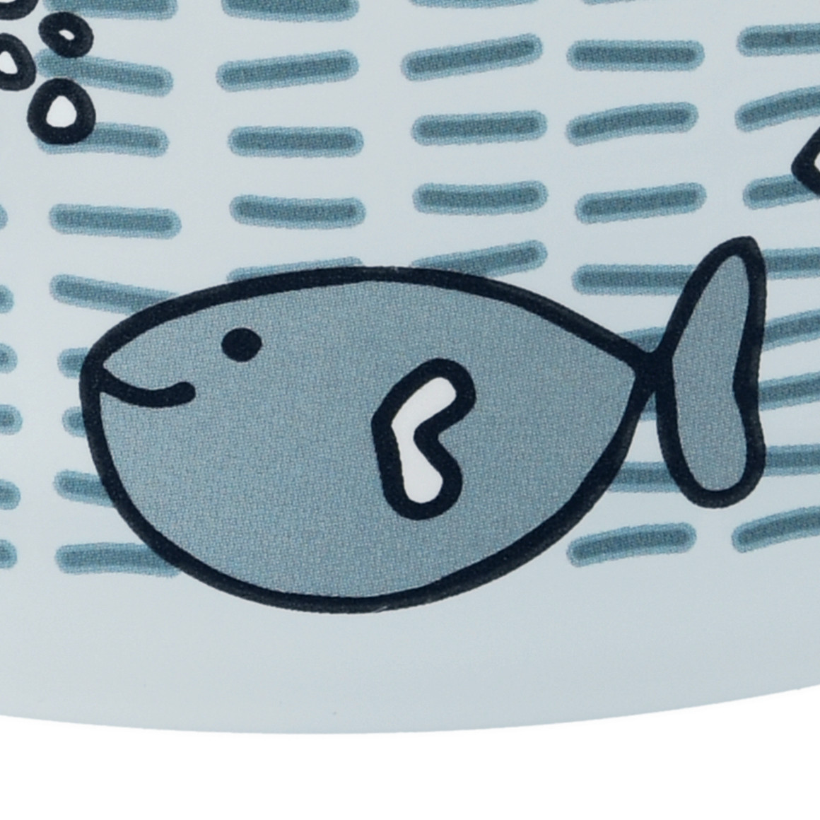 Windlicht mit Fisch-Prints