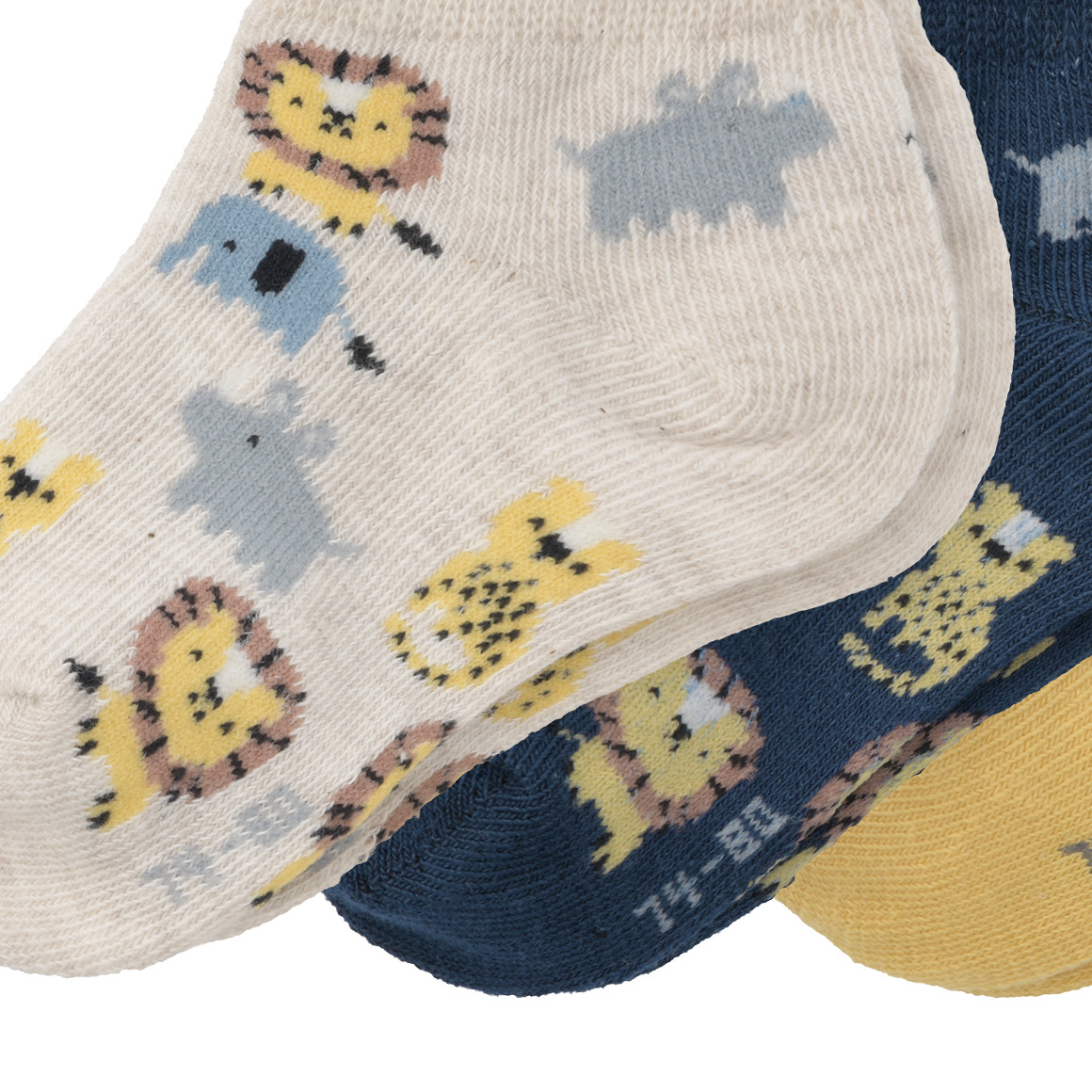 4 Paar Baby Sneaker-Socken im Set