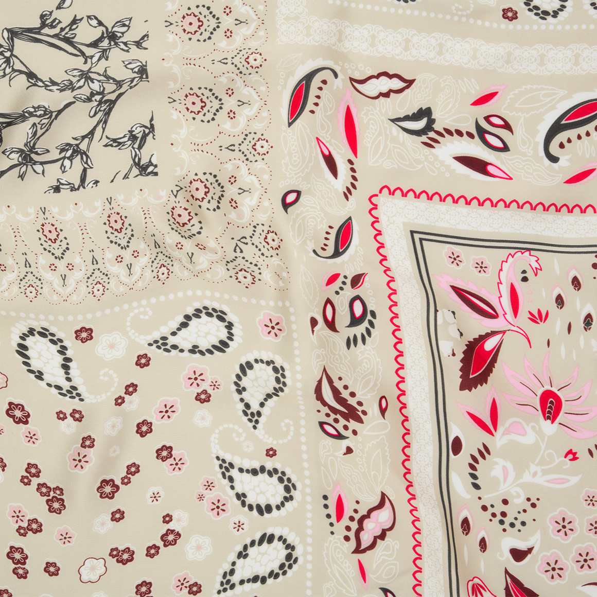 Damen Bandana mit Paisley-Muster