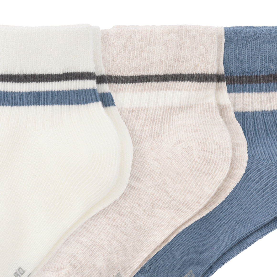 3 Paar Baby Tennissocken knöchelhoch