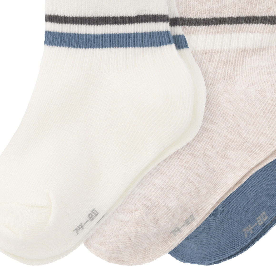 3 Paar Baby Tennissocken knöchelhoch
