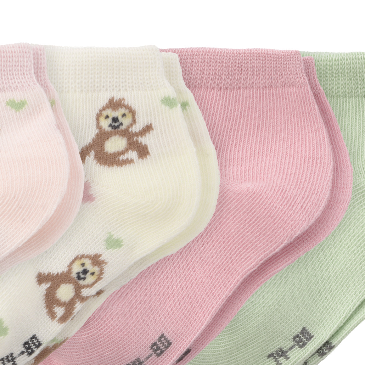 4 Paar Baby Sneaker-Socken im Set