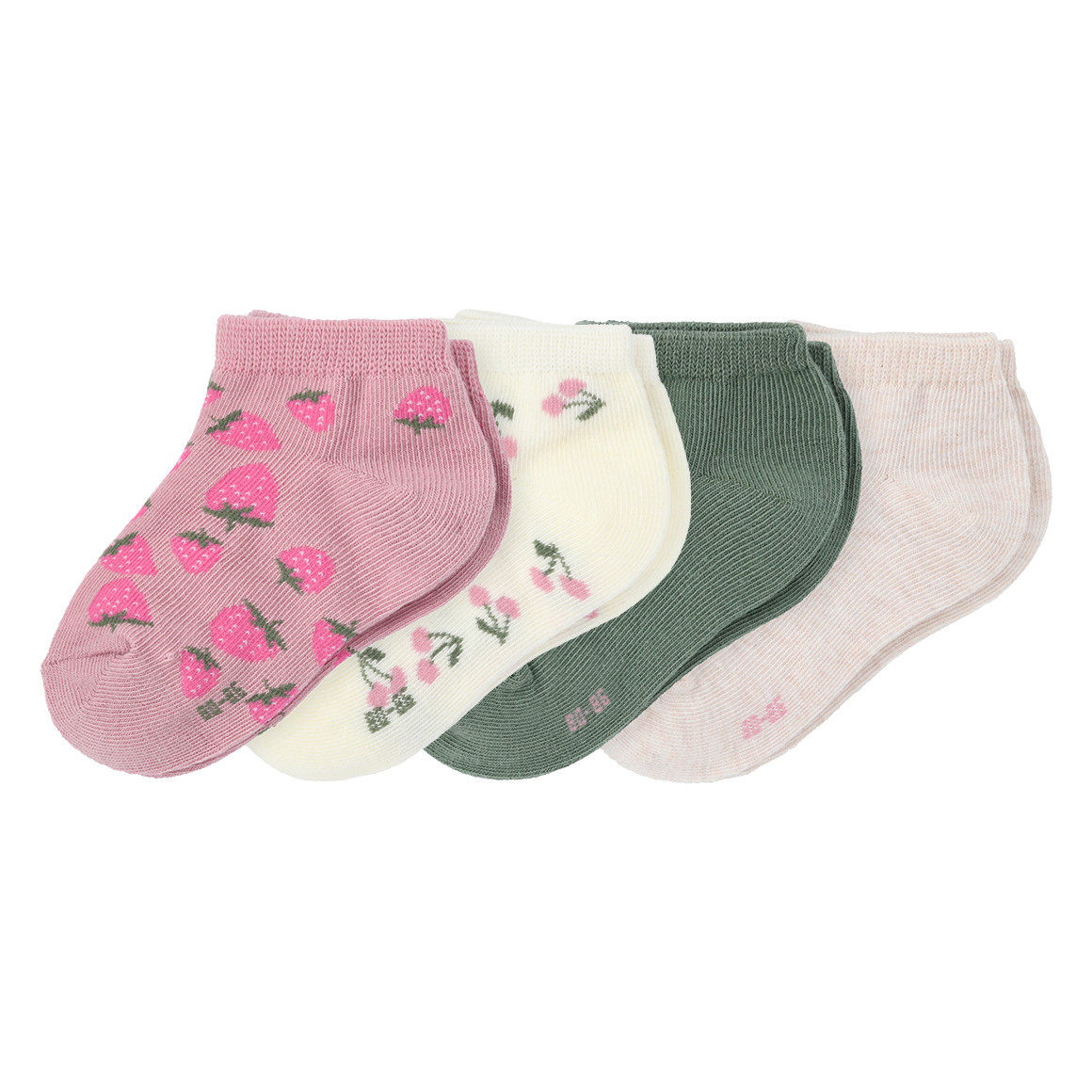 4 Paar Baby Sneaker-Socken im Set