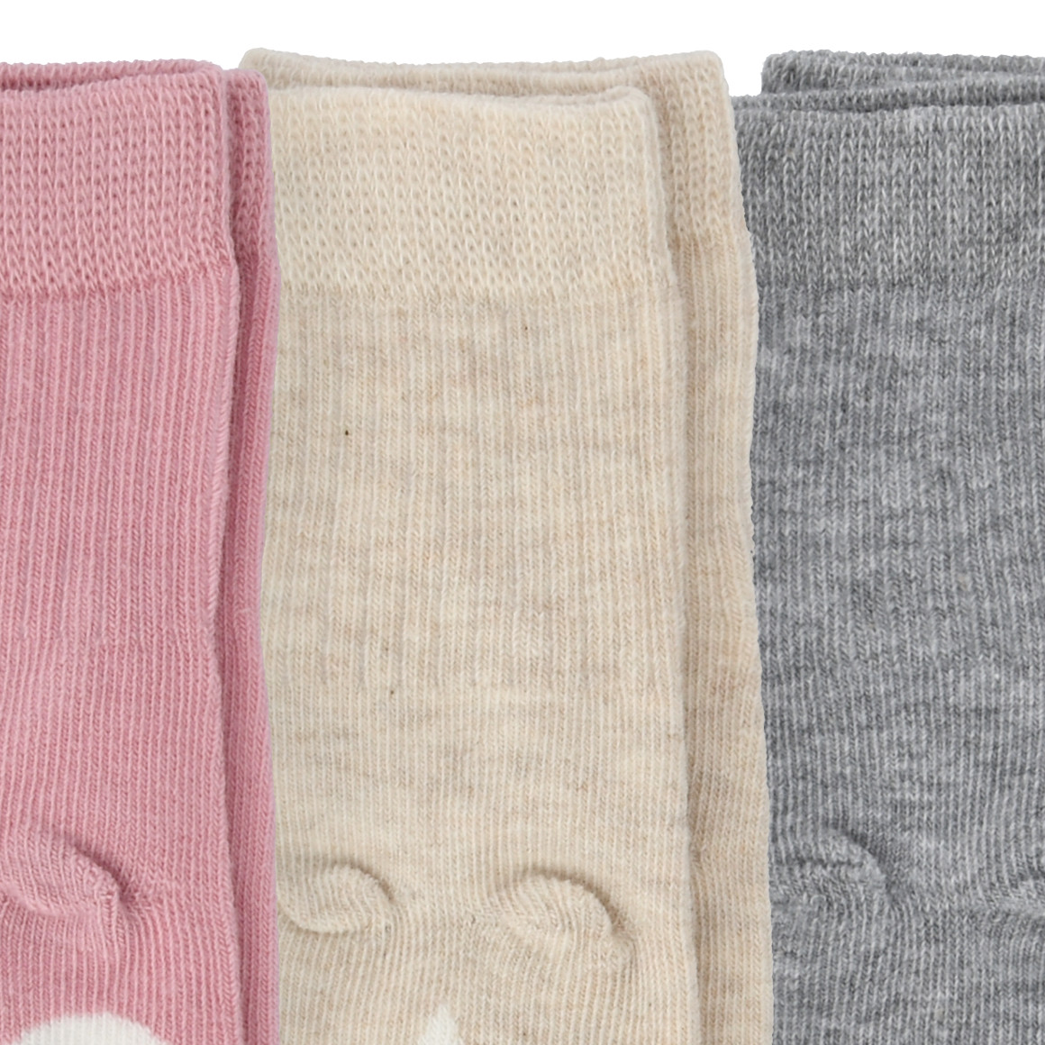 3 Paar Baby Kurzsocken im Set