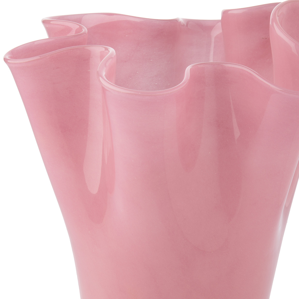 Große Vase aus Glas