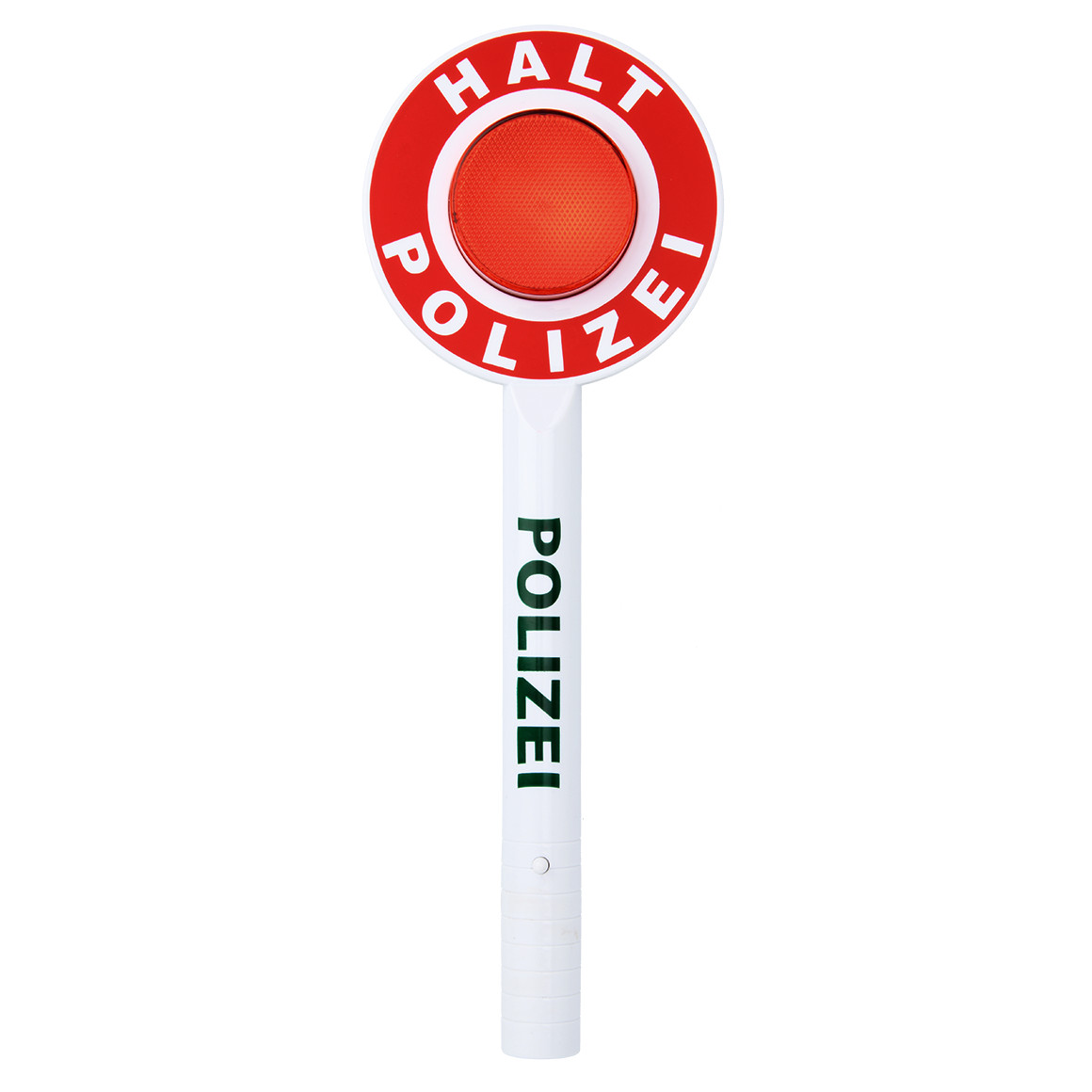 Polizei-Kelle mit Licht