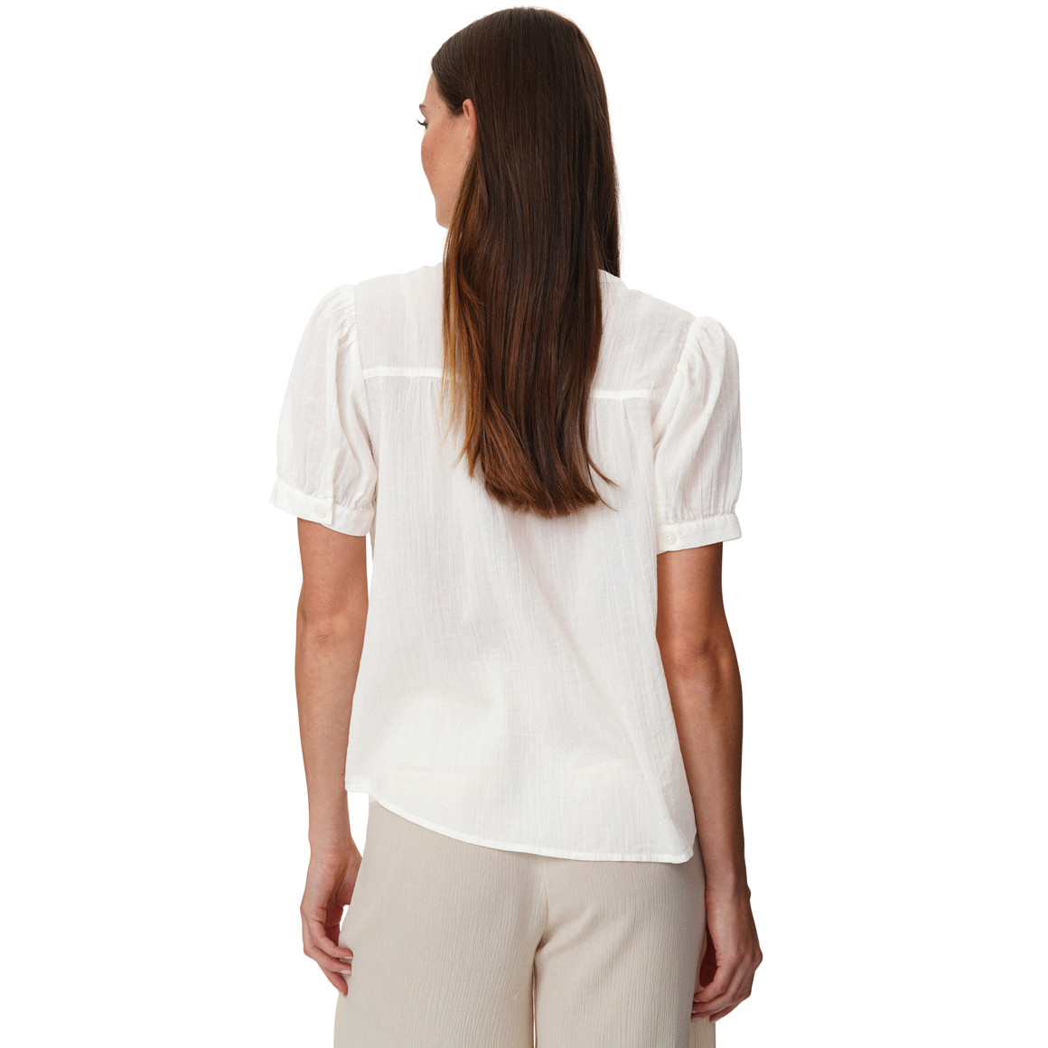 Damen Bluse mit Knopfleiste