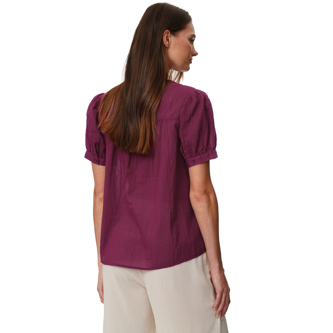 Damen Bluse mit Knopfleiste