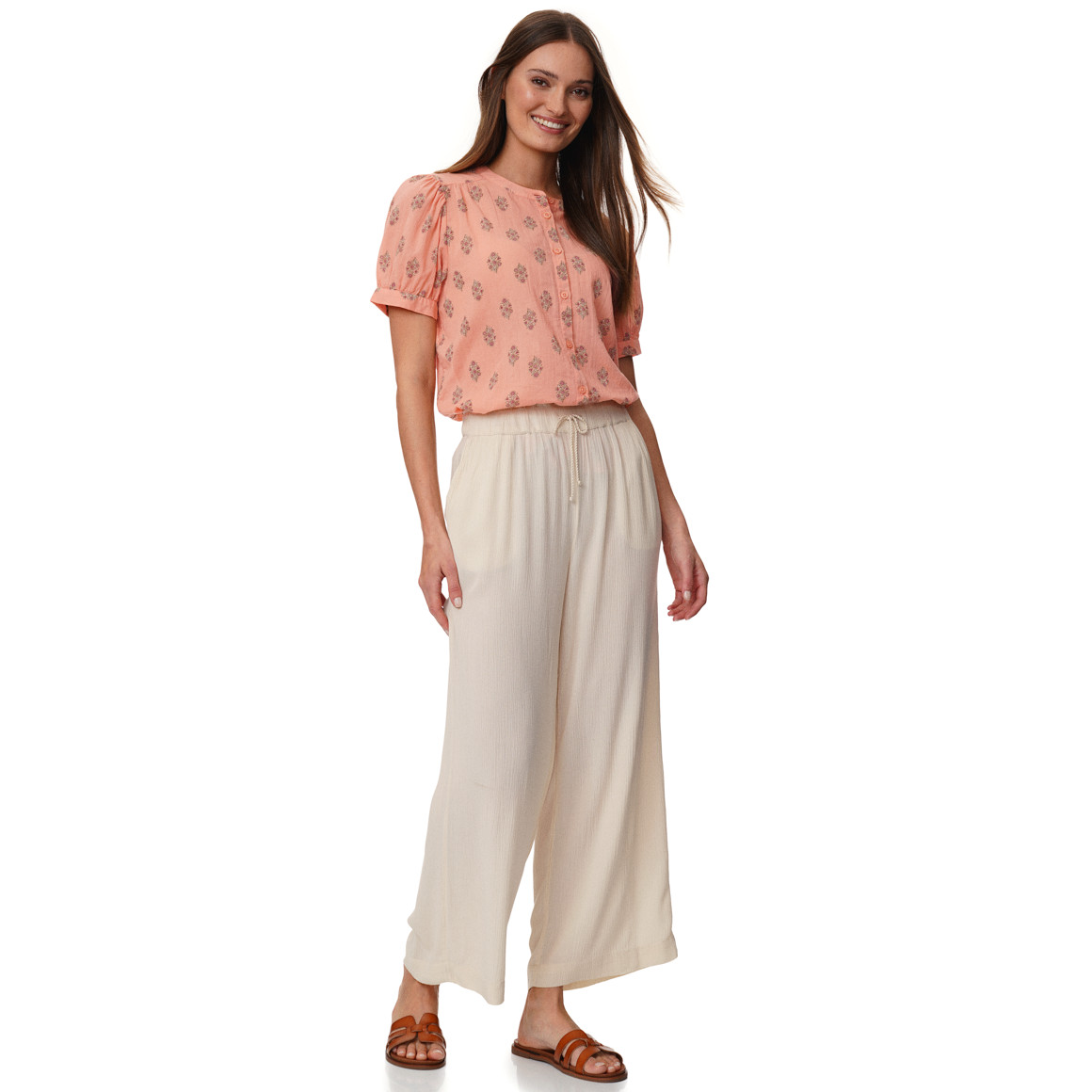 Damen Bluse mit Knopfleiste
