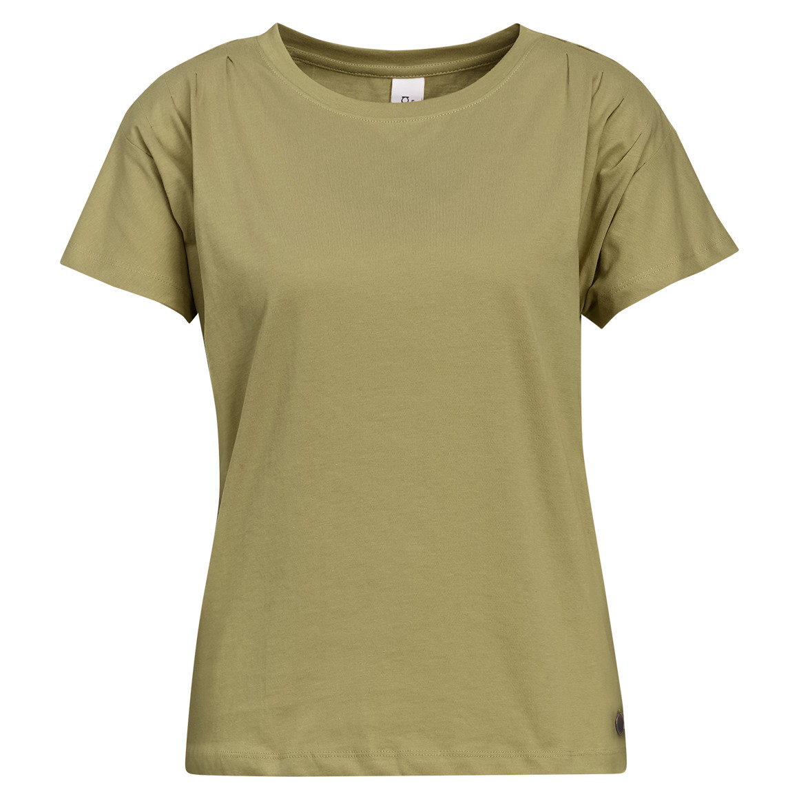 Damen T-Shirt mit Faltendetails
