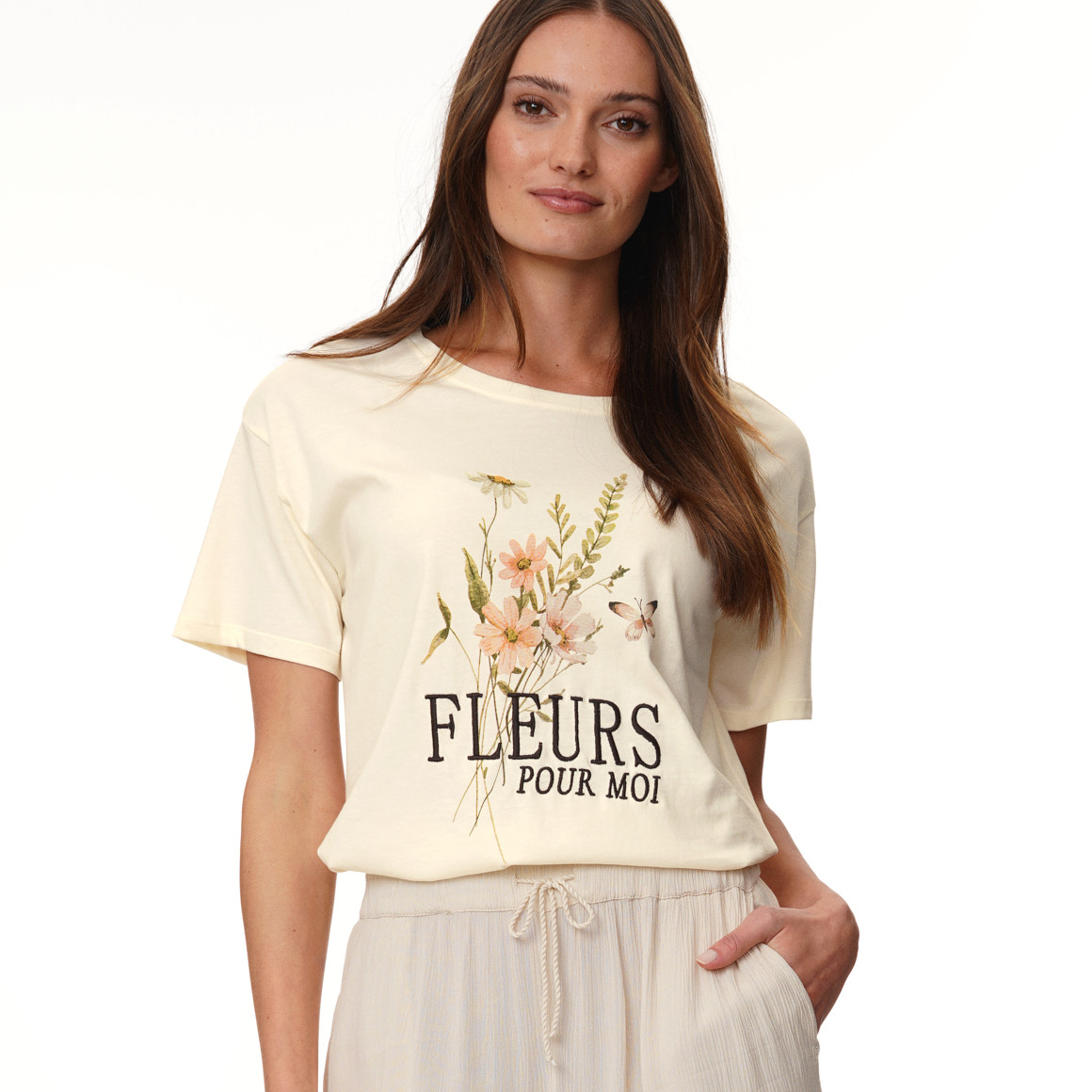 Damen T-Shirt mit Print
