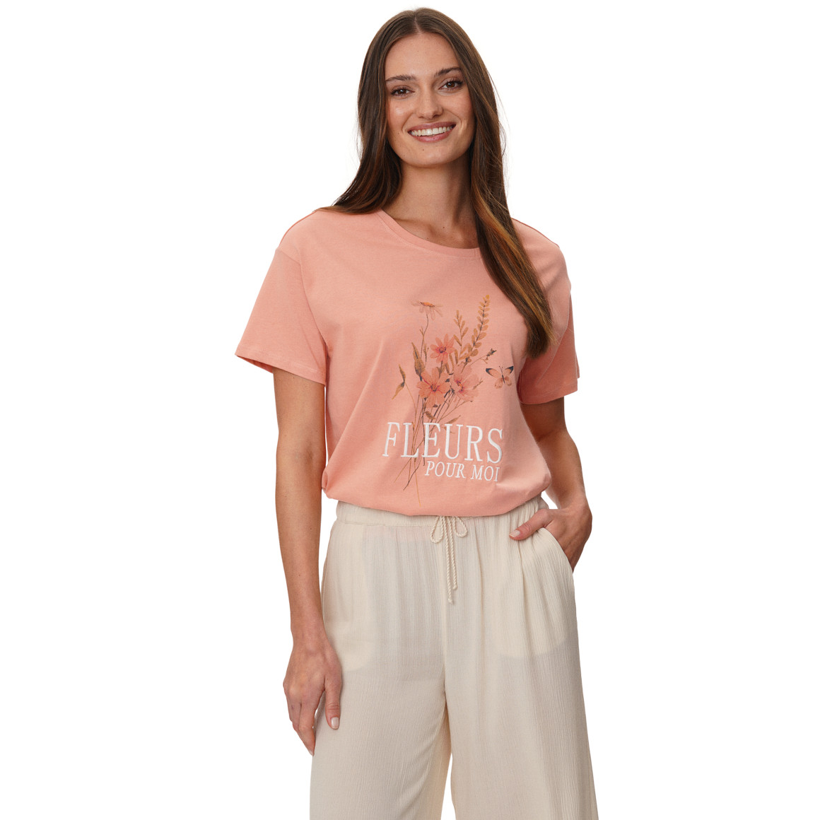 Damen T-Shirt mit Print