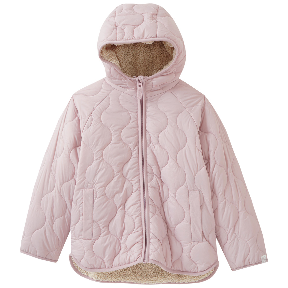 Mädchen Steppjacke mit Teddyfutter
