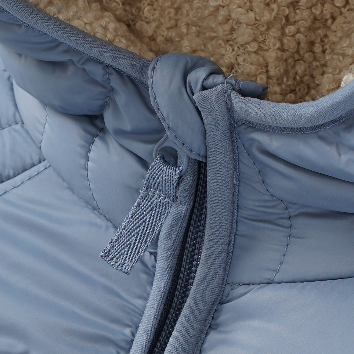 Kinder Steppjacke mit Teddyfutter