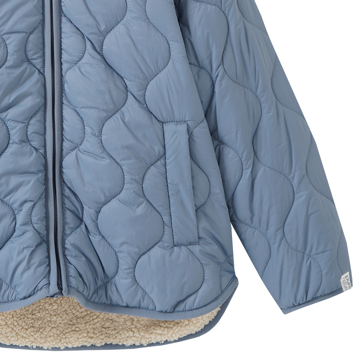 Kinder Steppjacke mit Teddyfutter