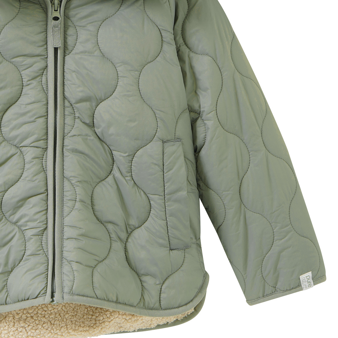Kinder Steppjacke mit Teddyfutter