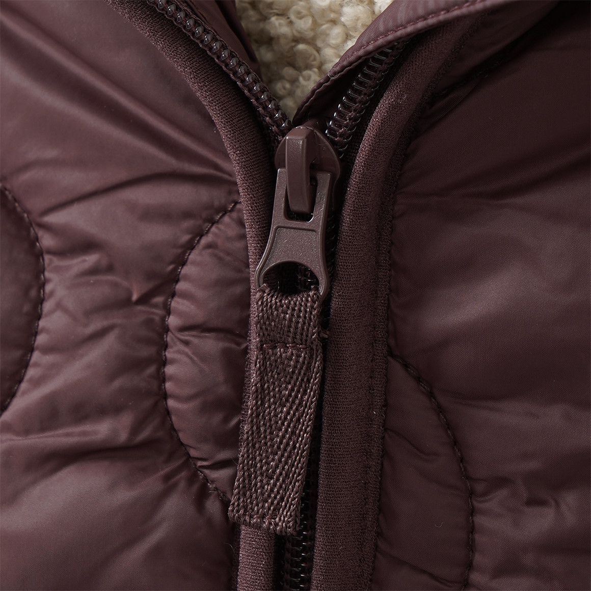 Mädchen Steppjacke mit Teddyfutter