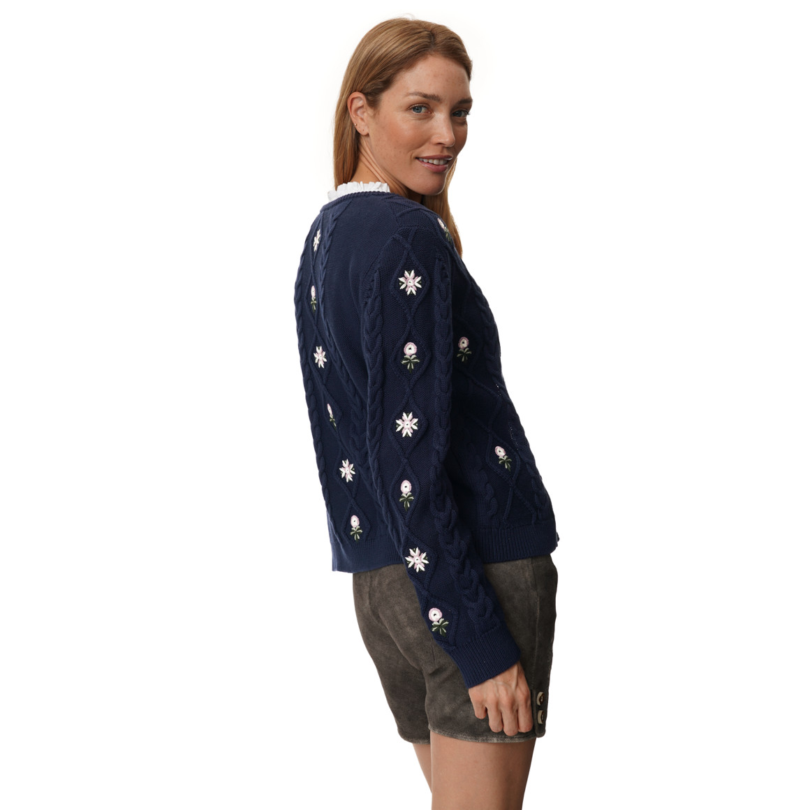 Damen Strickjacke im Oktoberfest-Design