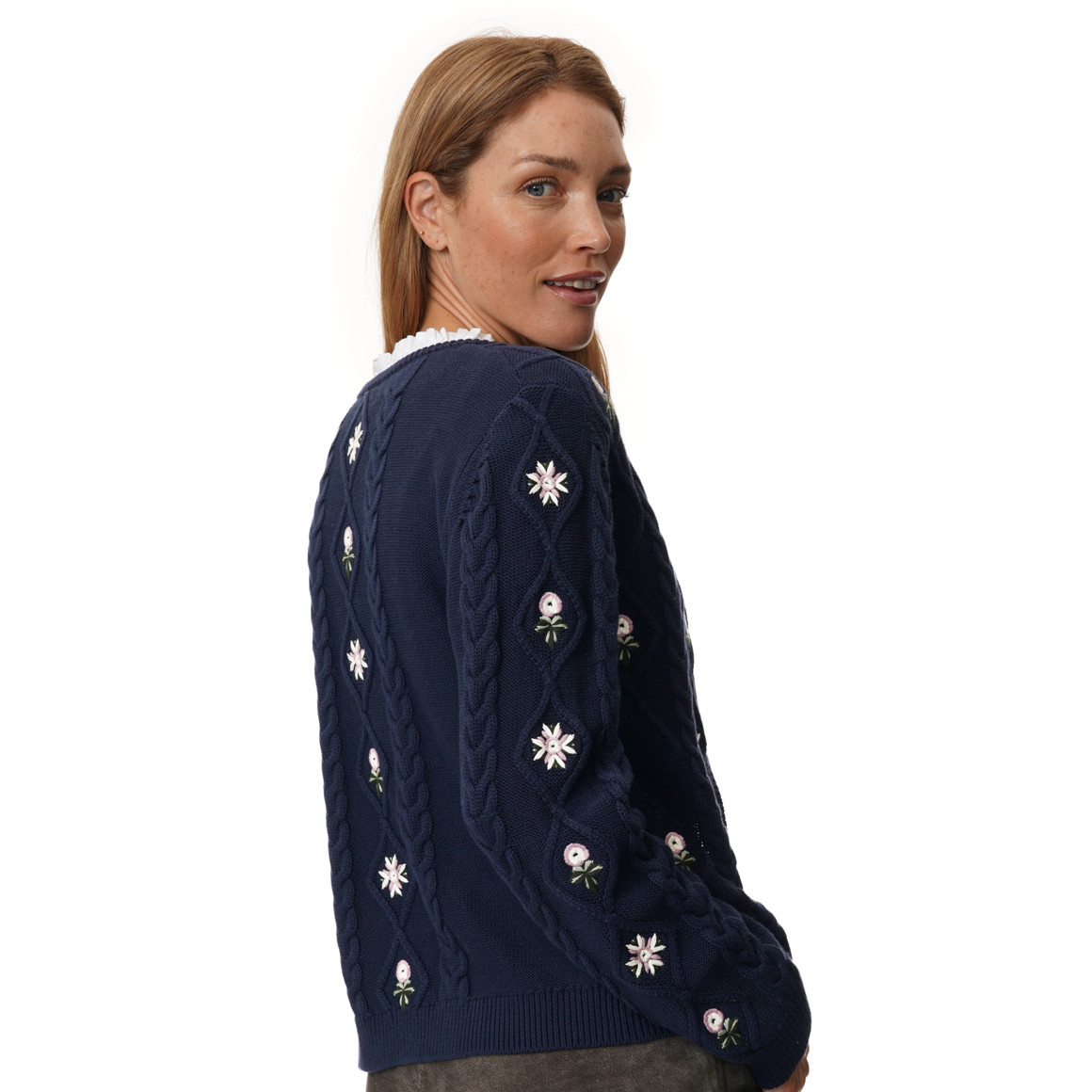 Damen Strickjacke im Oktoberfest-Design