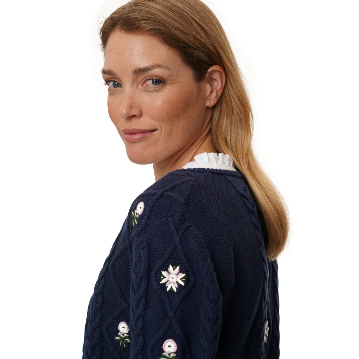 Damen Strickjacke im Oktoberfest-Design
