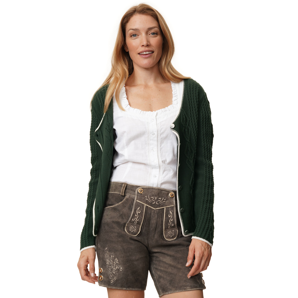 Damen Strickjacke im Oktoberfest-Design