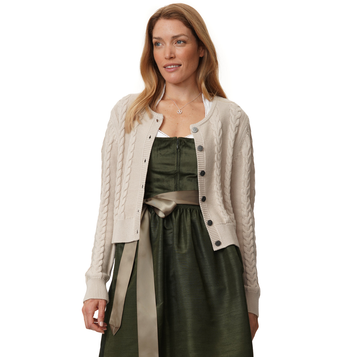 Damen Strickjacke im Oktoberfest-Design