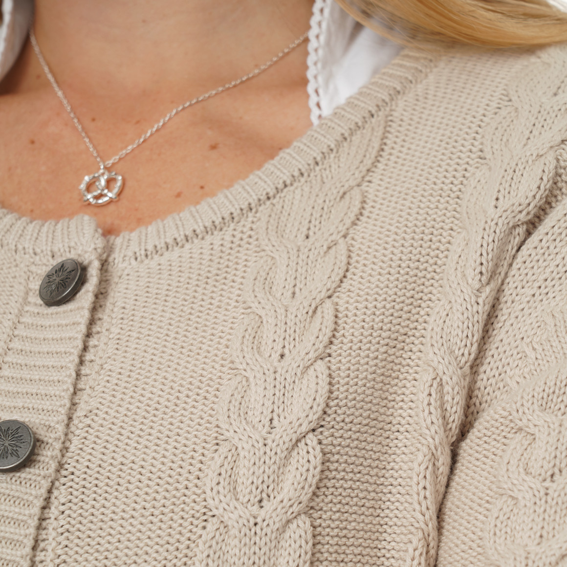 Damen Strickjacke im Oktoberfest-Design