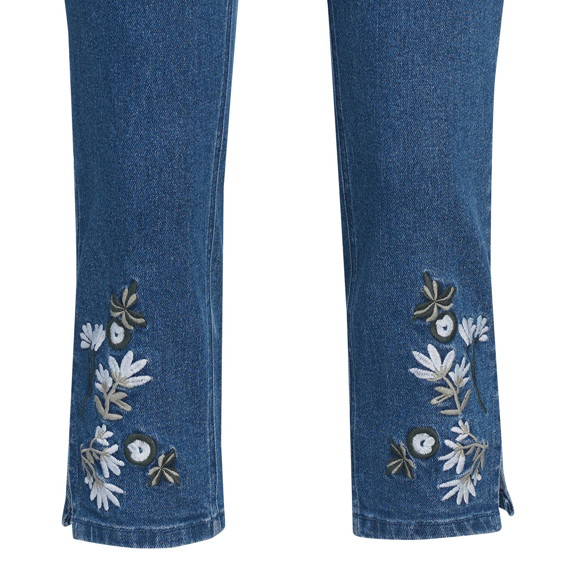 3/4 Damen Trachtenhose mit Stickereien