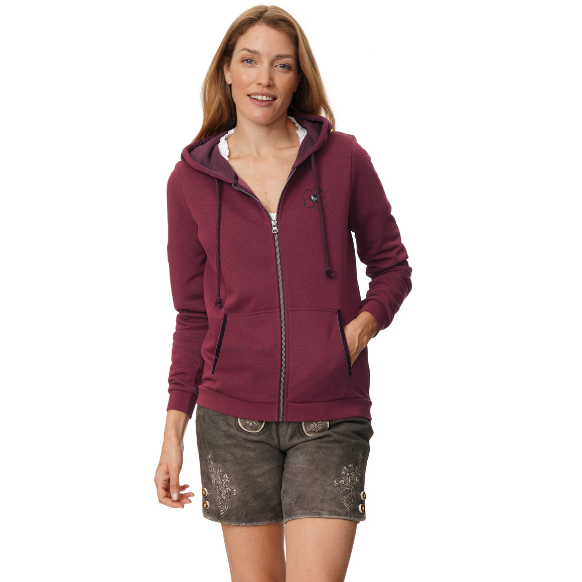 Damen Sweatjacke im Oktoberfest-Design