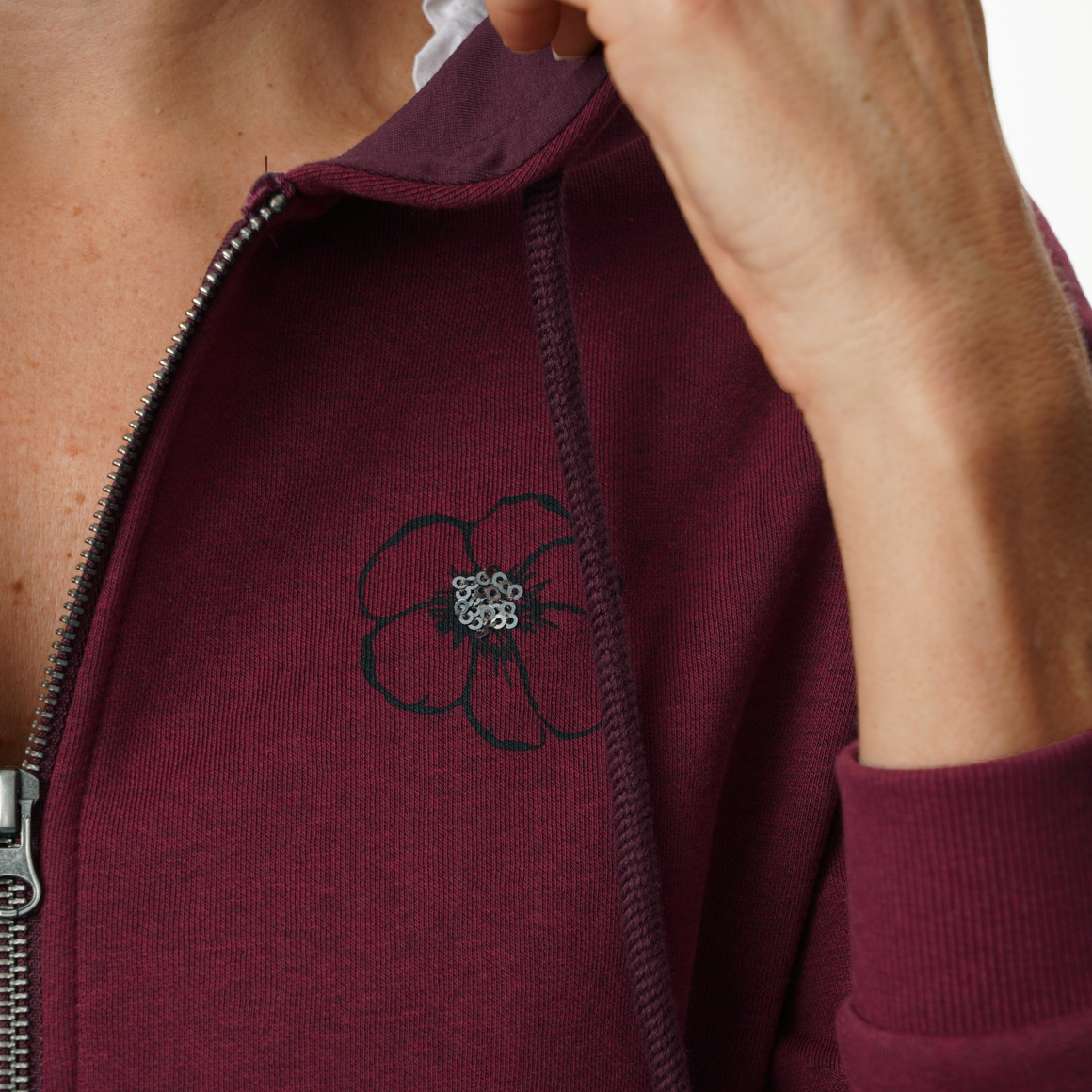 Damen Sweatjacke im Oktoberfest-Design