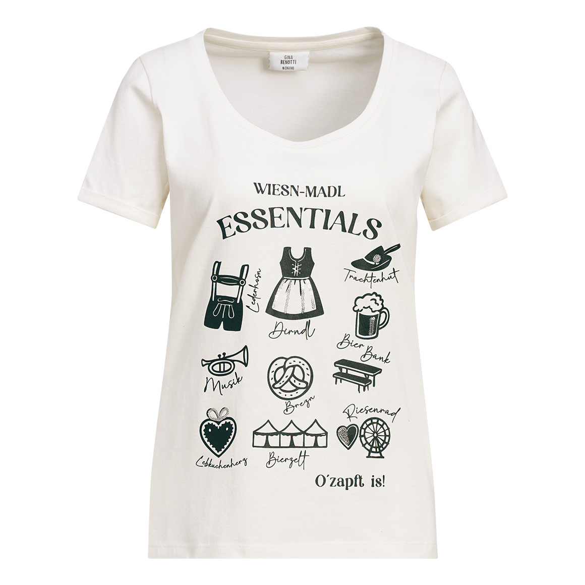 Damen T-Shirt im Oktoberfest-Design