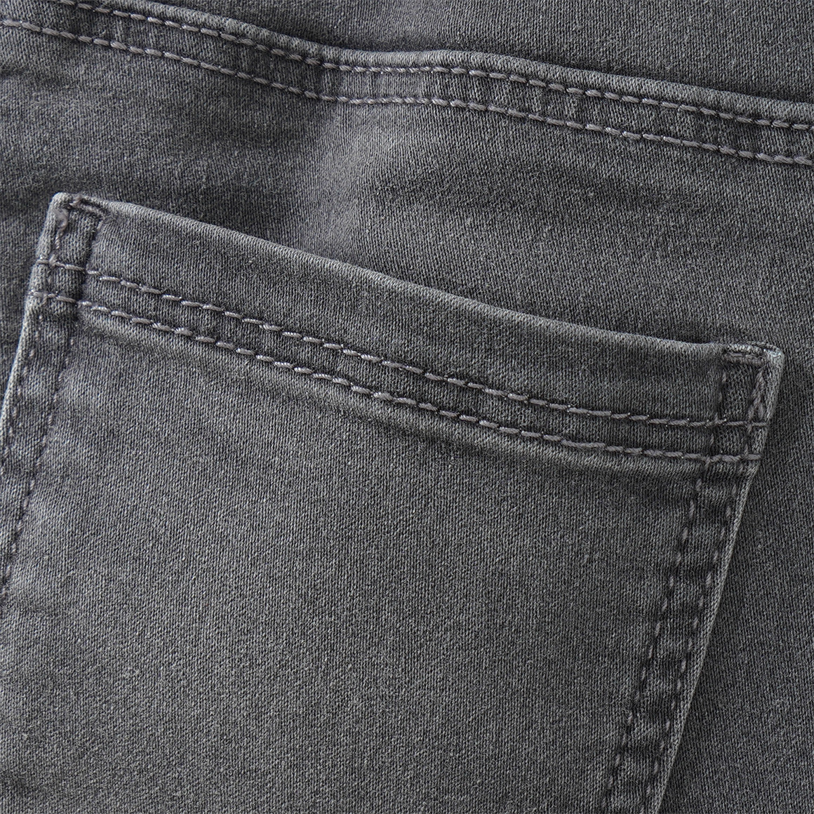 3 Mädchen Wide-Leg-Jeans mit Stretch-Bund
