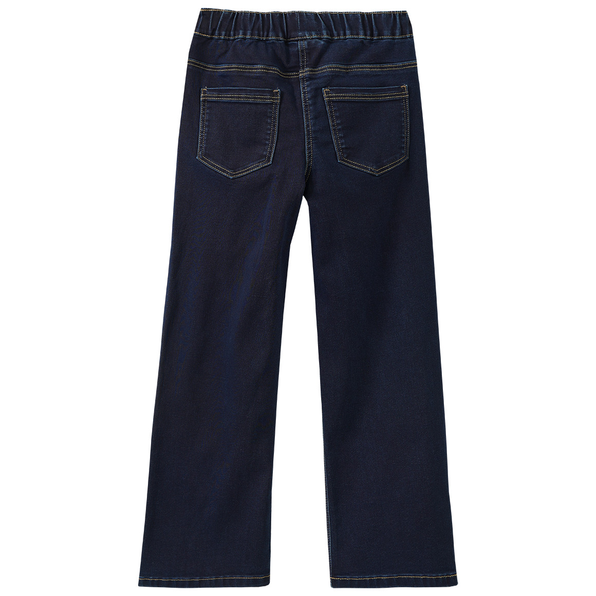 3 Mädchen Wide-Leg-Jeans mit Stretch-Bund