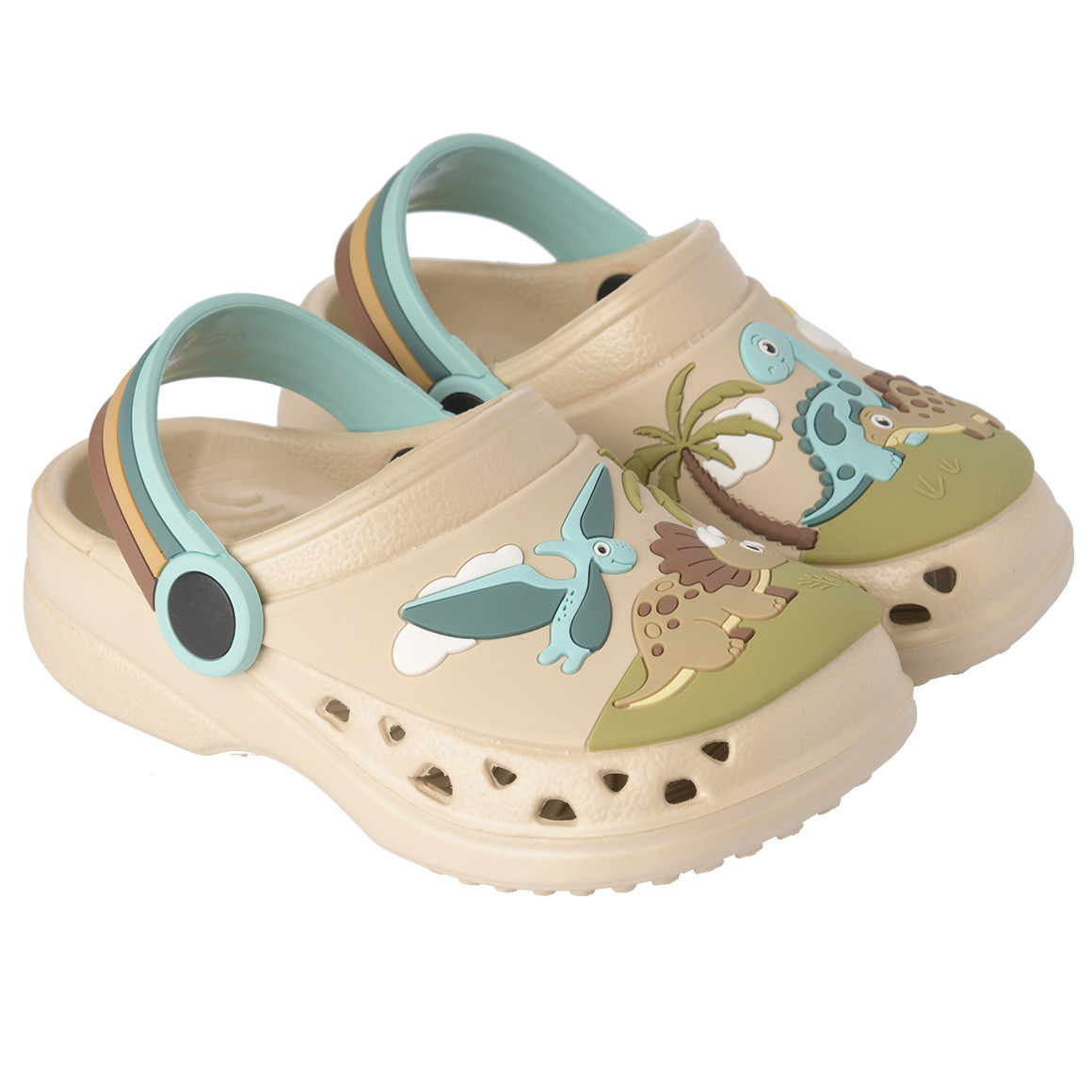 Baby Badesandalen mit Dinos