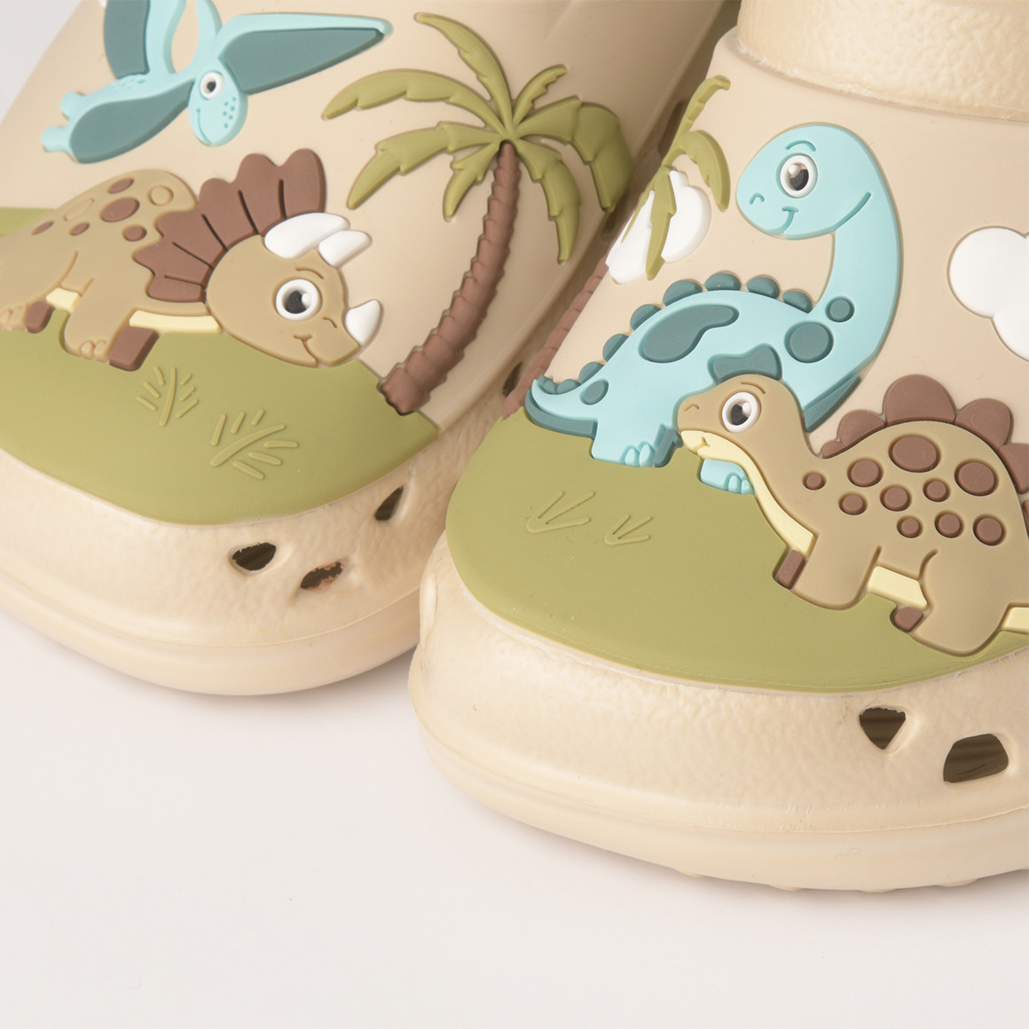 Baby Badesandalen mit Dinos