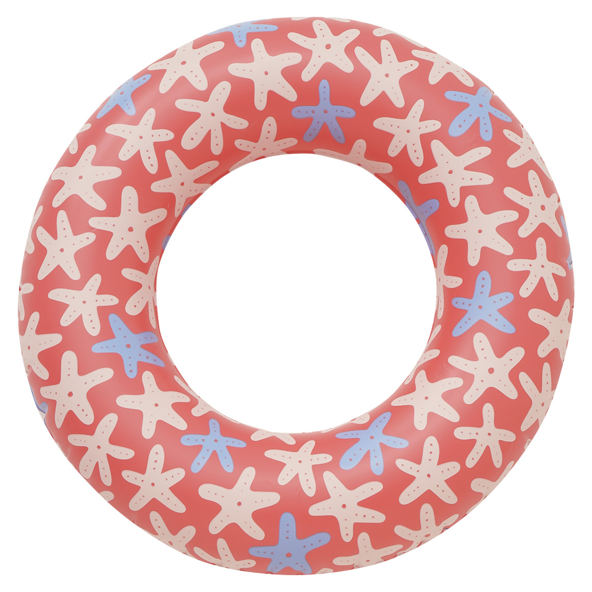 Schwimmring mit Seestern-Allover