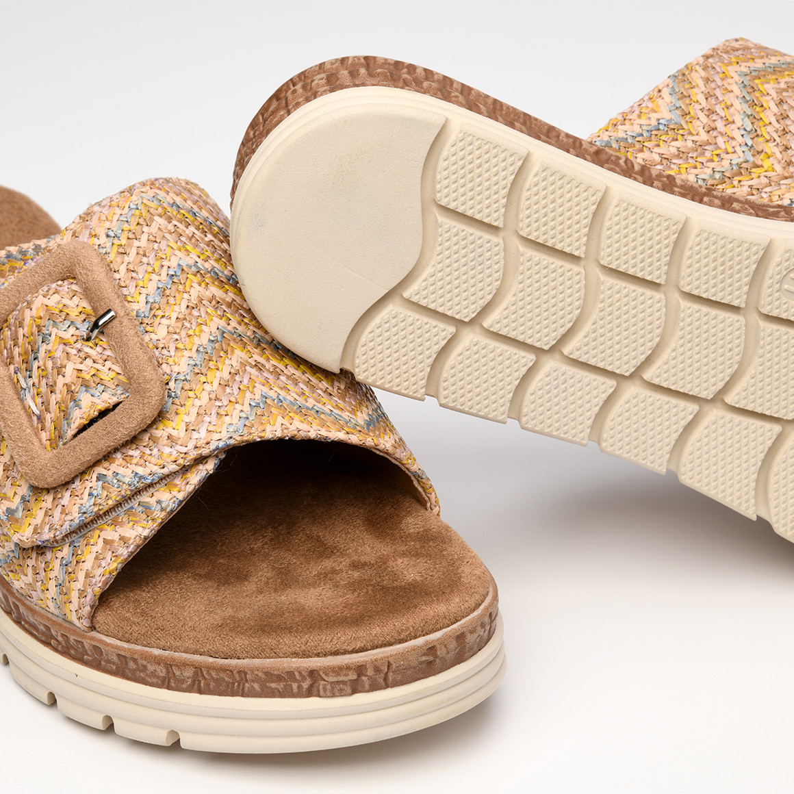 Damen Sandalen mit breitem Riemen