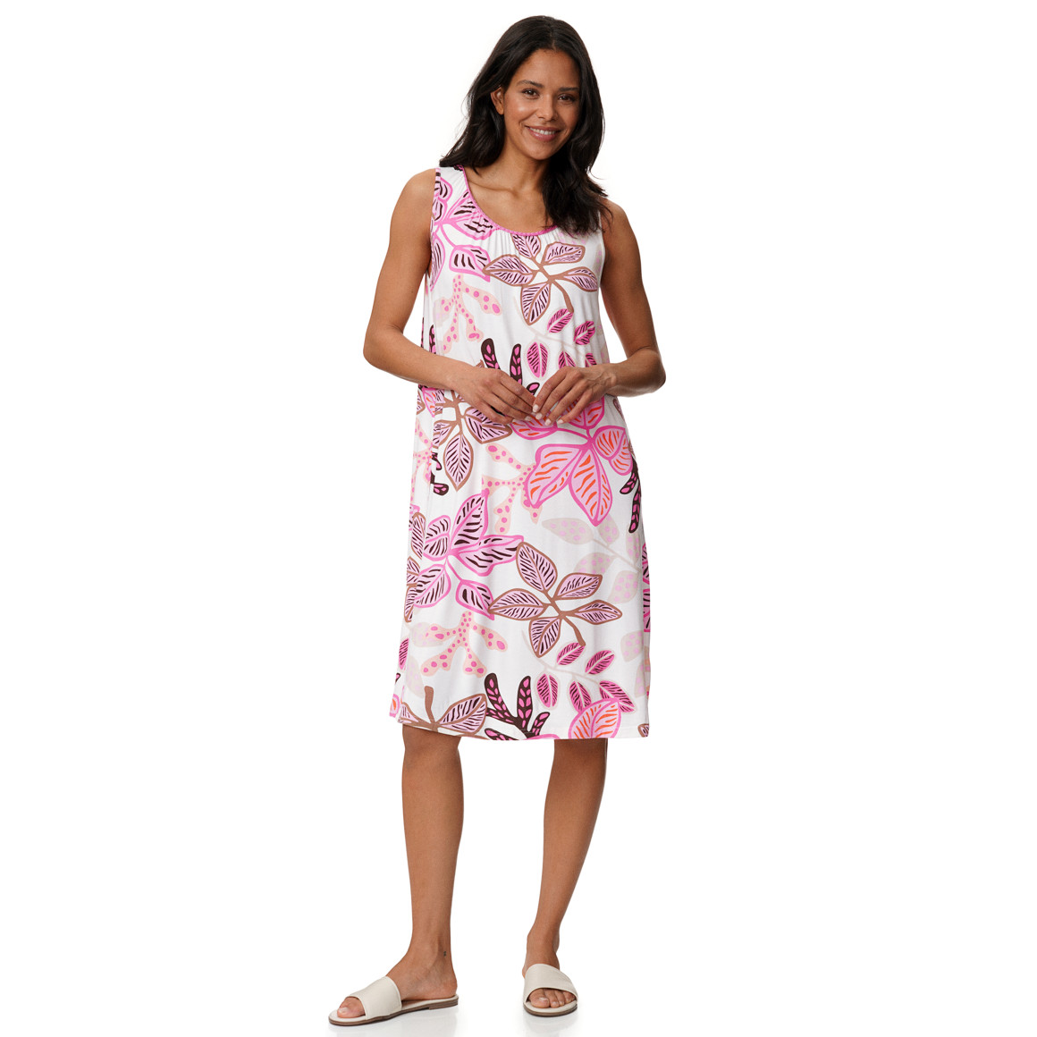 Damen Kleid aus Viskose-Mix