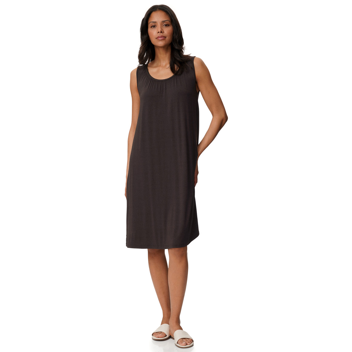 Damen Kleid aus Viskose-Mix