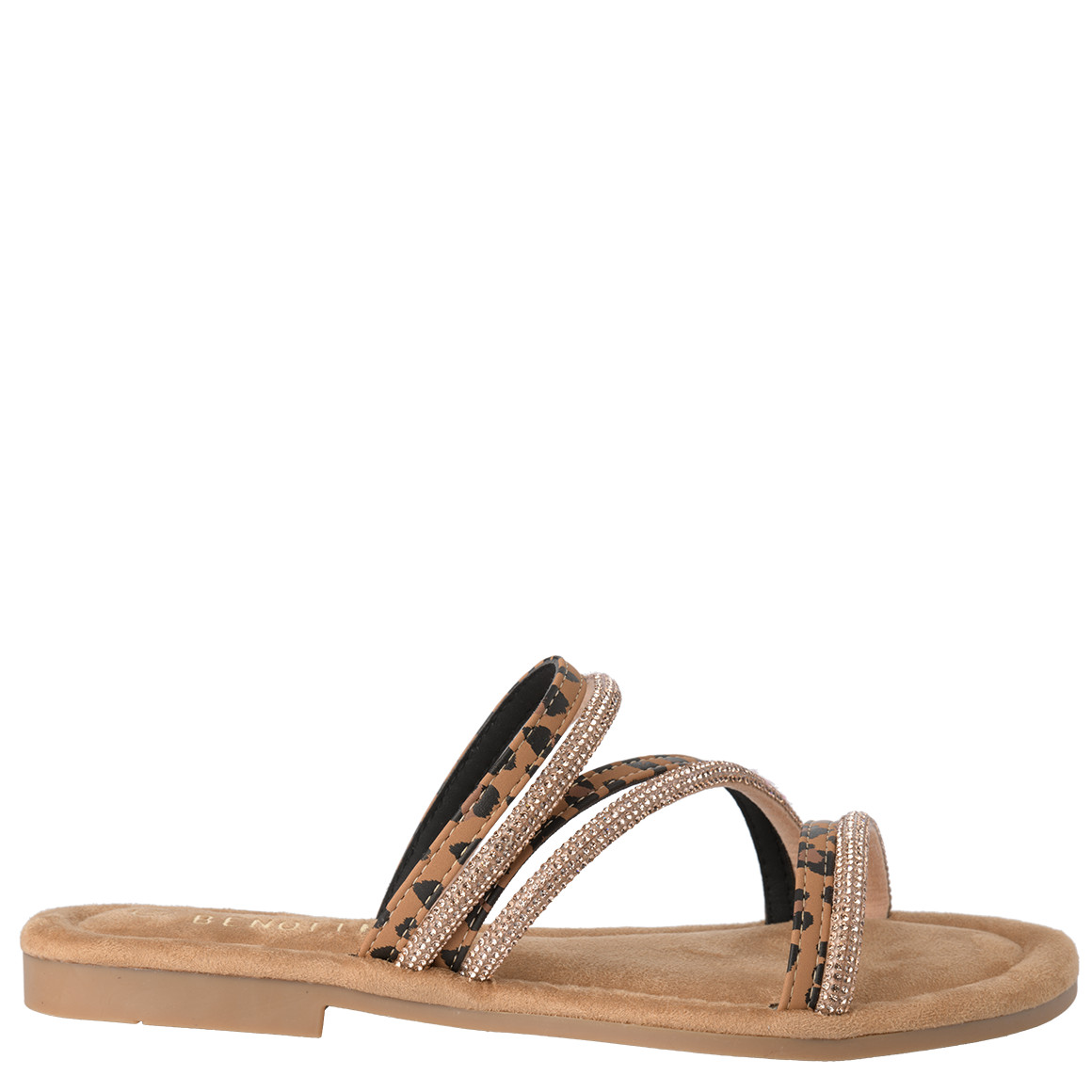 Damen Sandalen mit Ziersteinen