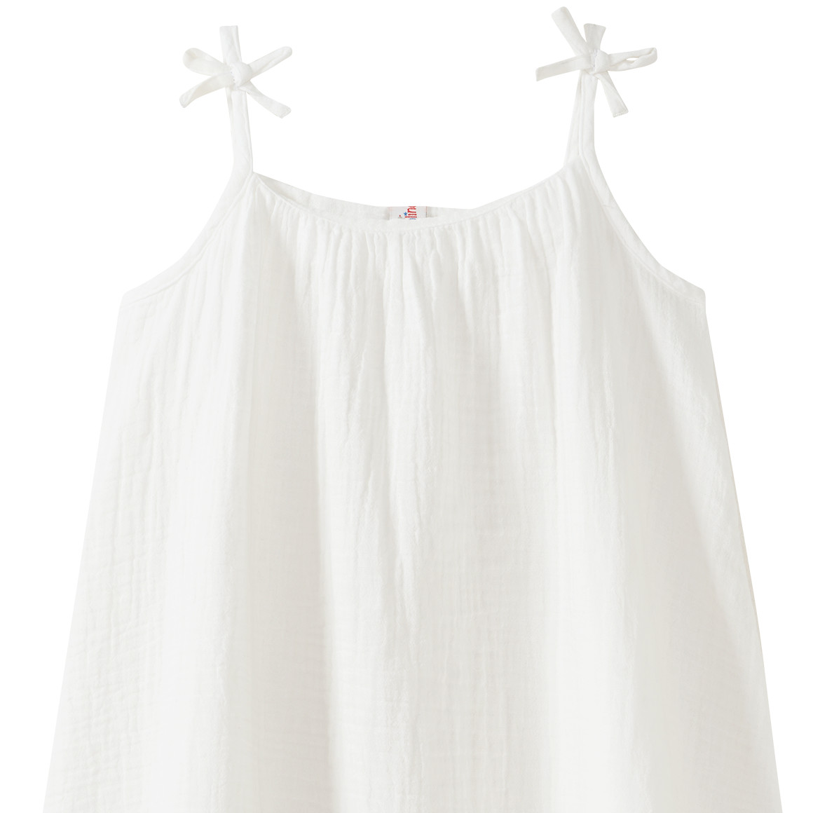 Mädchen Musselin-Kleid mit Spaghettiträgern