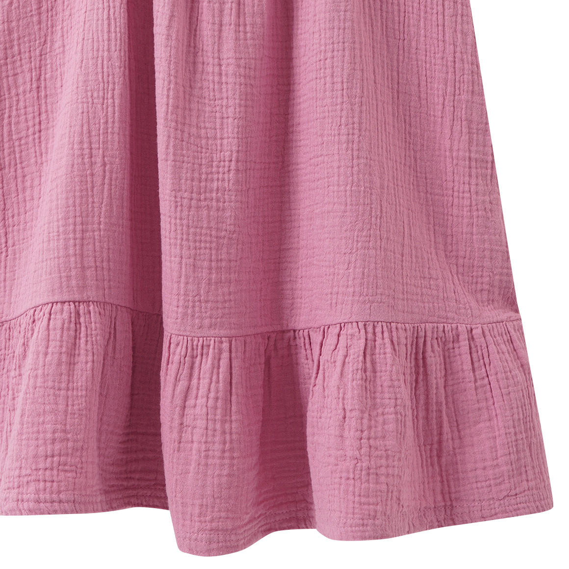 Mädchen Musselin-Kleid mit Spaghettiträgern