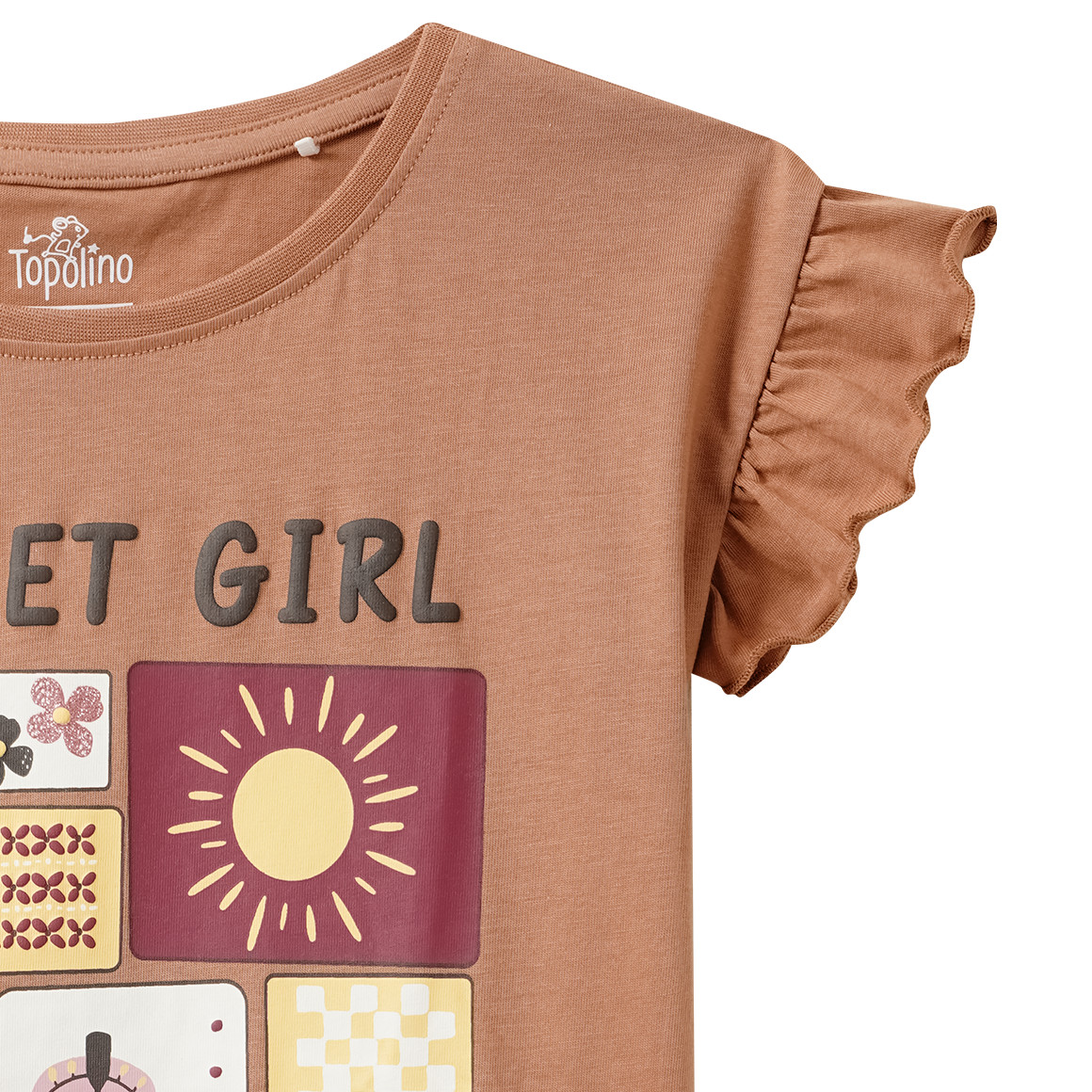 Mädchen T-Shirt mit Prints