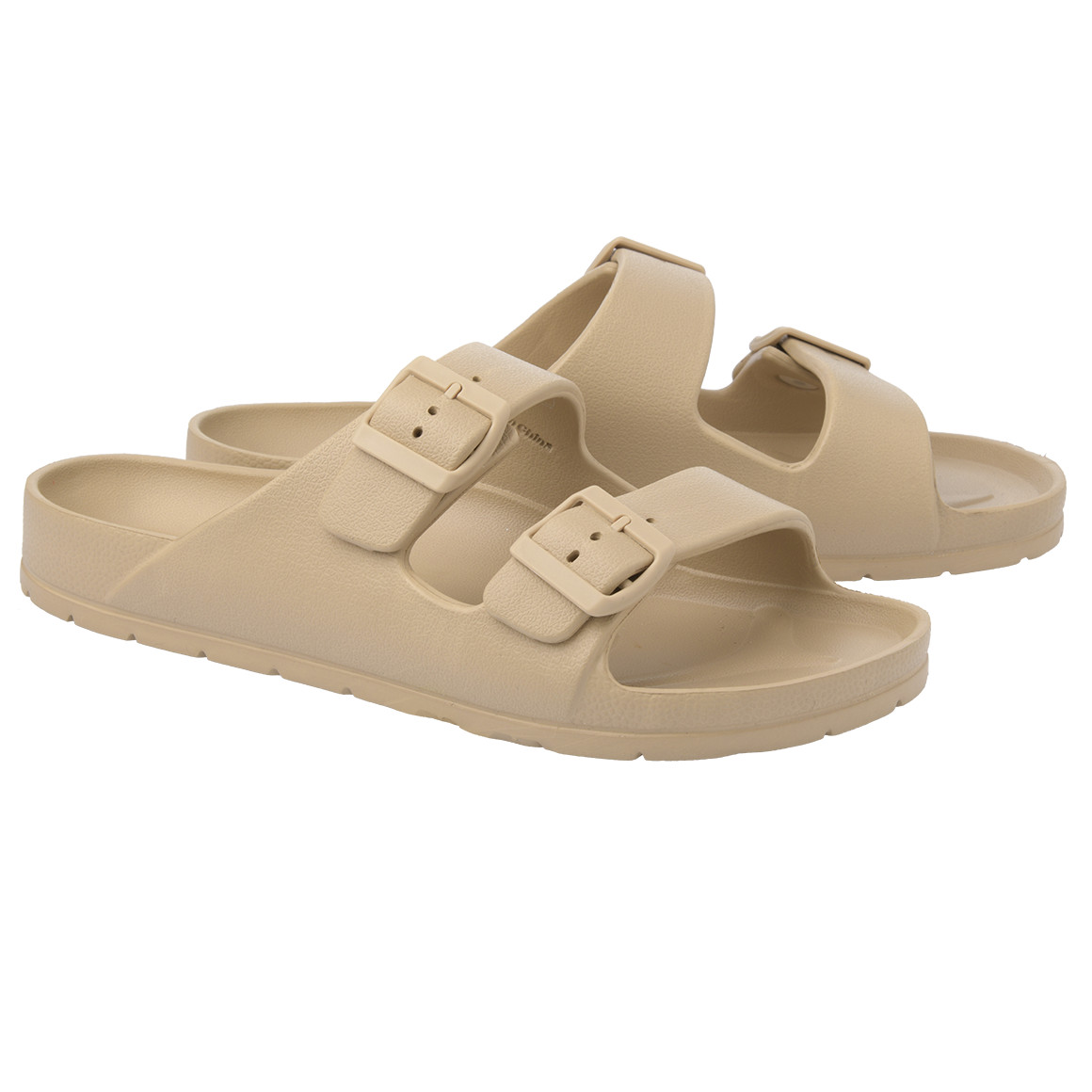Damen Badesandalen unifarben