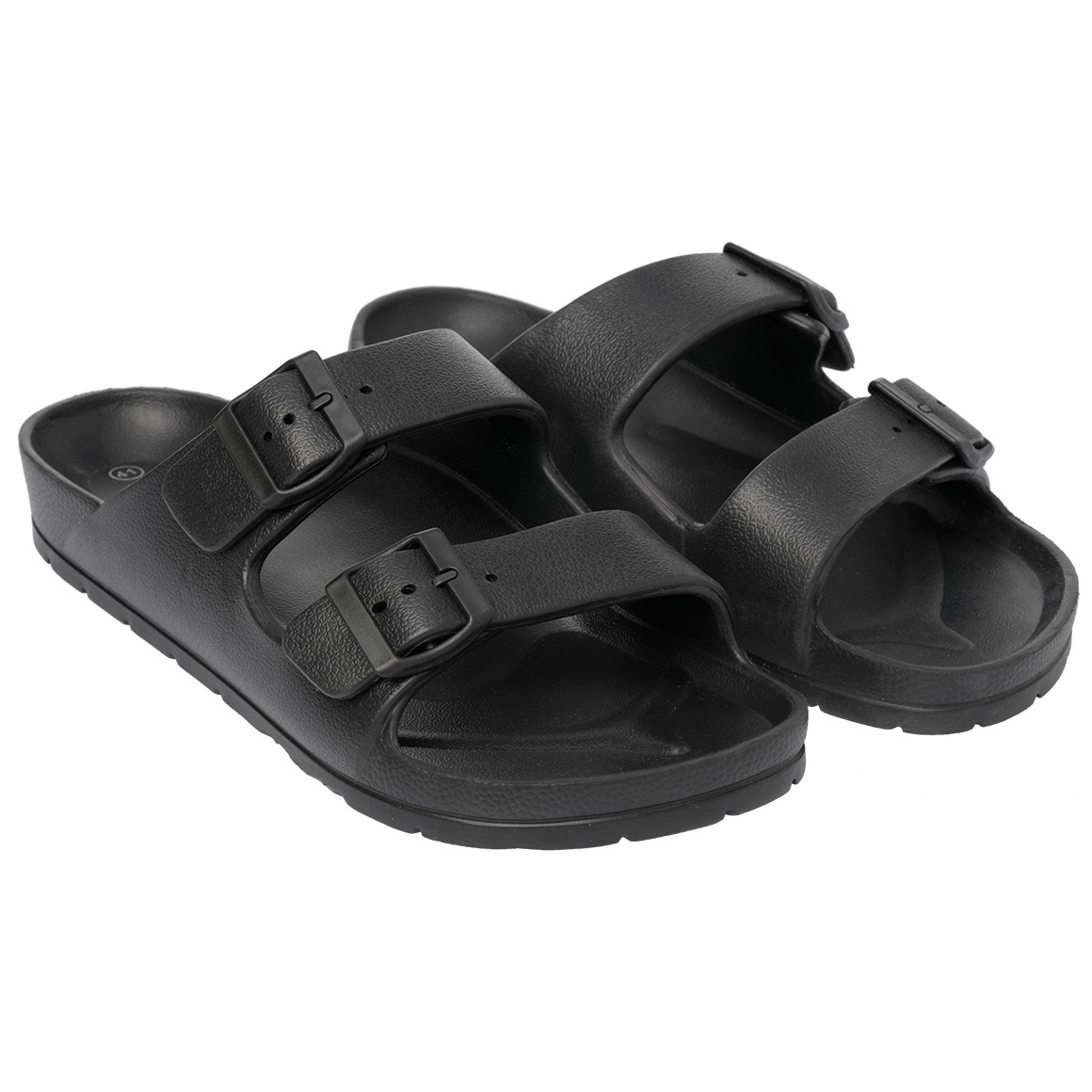 Damen Badesandalen unifarben