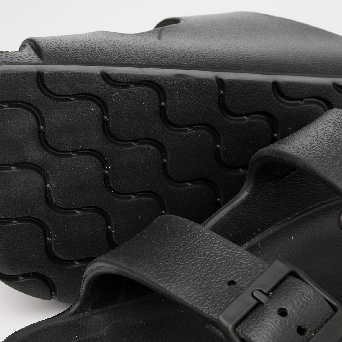 Damen Badesandalen unifarben