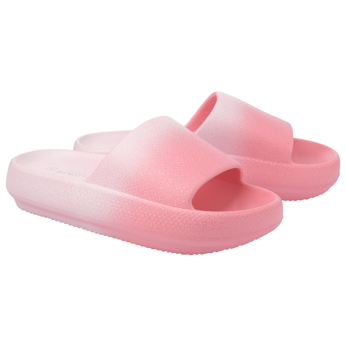 Damen Badeslipper mit Farbverlauf