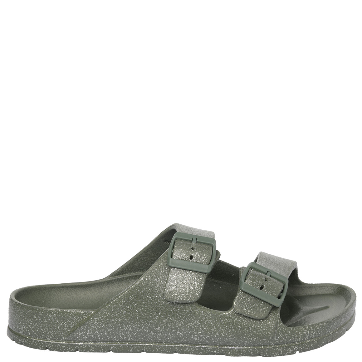 Damen Badesandalen unifarben