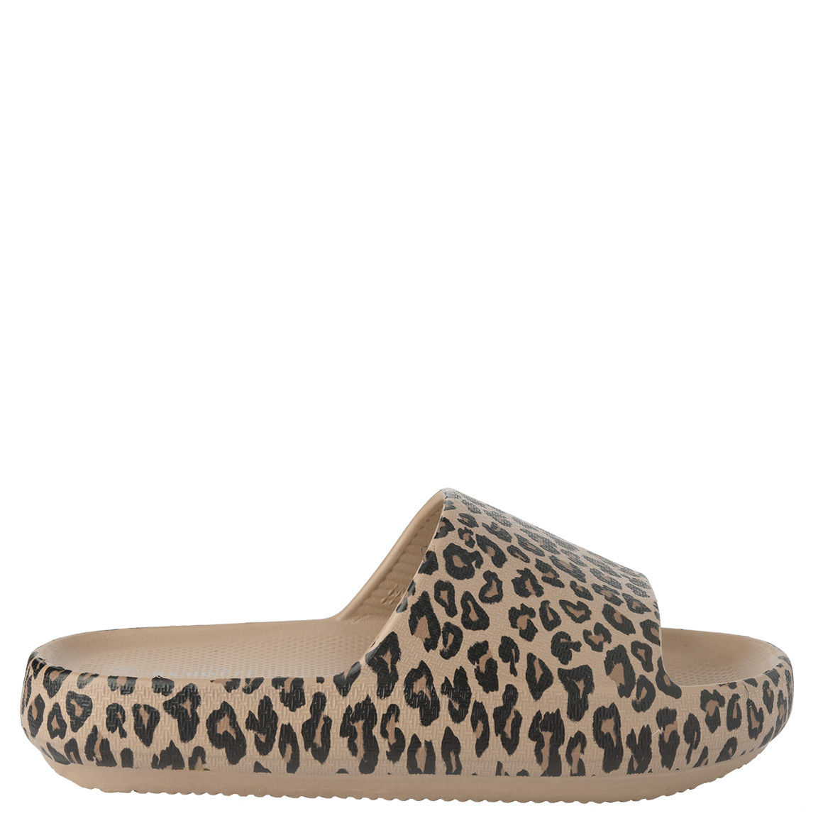 Damen Badeslipper mit Leo-Muster