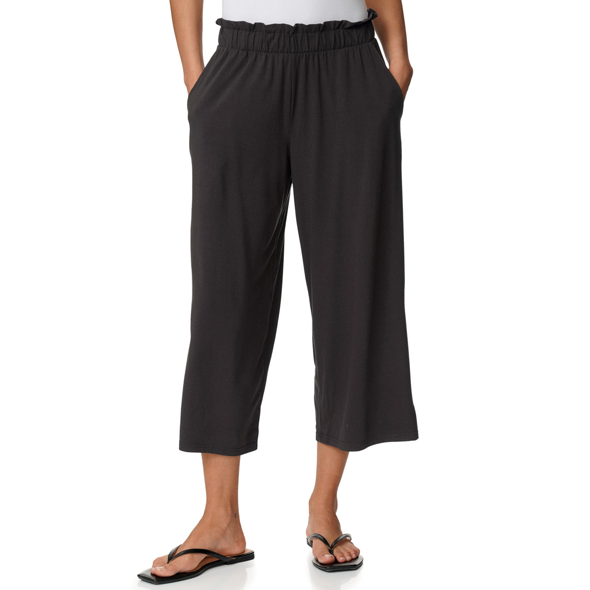 Damen Culotte aus Viskose-Mix